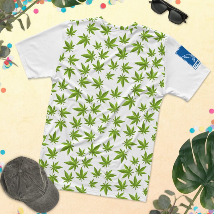 Weed Leaf All Over Print T-Shirt