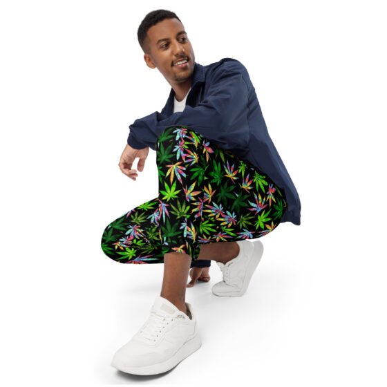 Weed Leaf track pants