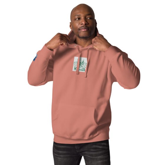 Marijuana Embroidered Hoodie - Image 17