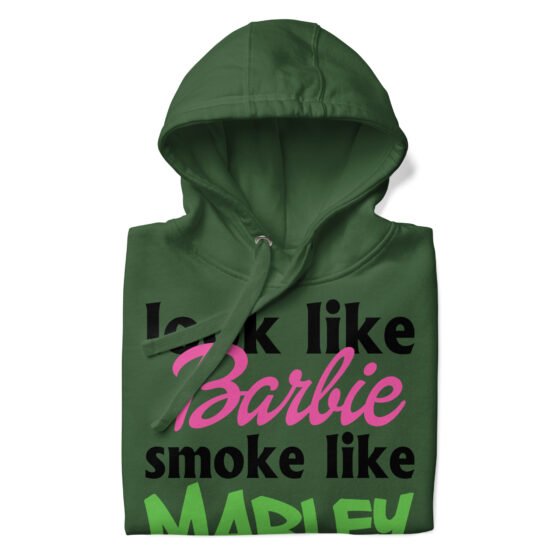 Look like Barbie smoked like Marley Hoodie - Image 4