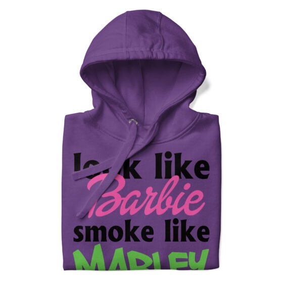 Look like Barbie smoked like Marley Hoodie - Image 3