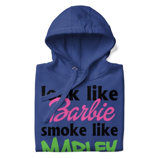 Look like Barbie smoked like Marley Hoodie - Image 2