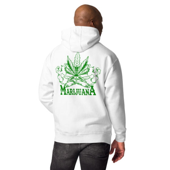 Marijuana Embroidered Hoodie - Image 24