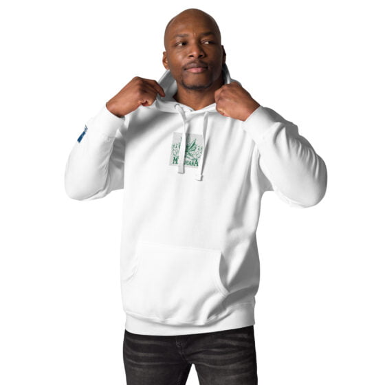 Marijuana Embroidered Hoodie - Image 23